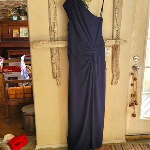New with tags BHLDN Anthropologie dress size XL 16/18 navy blue